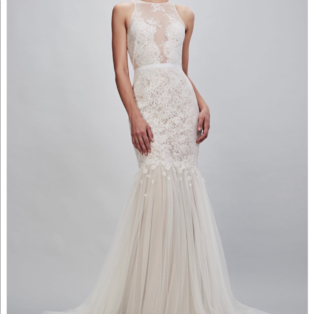 Theia Wedding Gown size 8 NWT